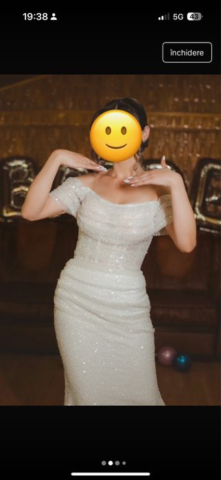 Rochie de mireasa XS