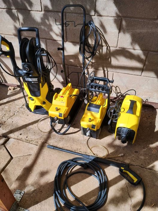 РАЗЧИСТВАНЕ ЛОТ 5 броя водоструйки Karcher за части