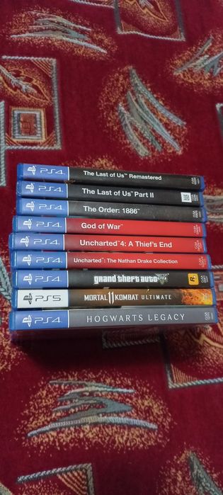 Vand jocurii ps4/ps5 (The Last of Us 1 (80) lei