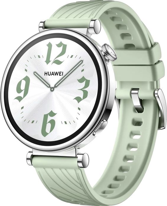 Смарт-часы HUAWEI Watch GT 4 ARA-B19 Green Fluoroelastomer Strap 41mm