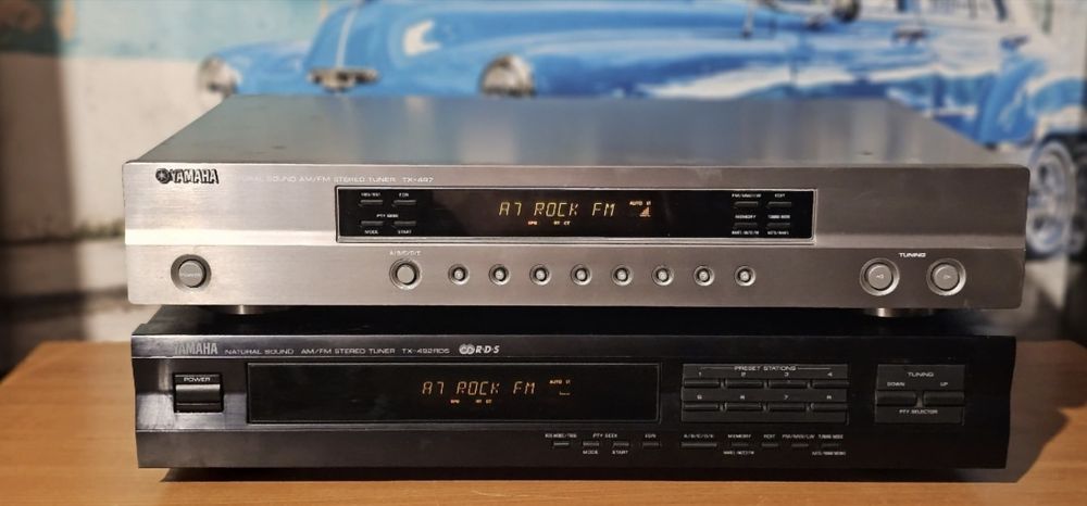 Muzica la radio tuner Yamaha TX 492 sau TX 497
