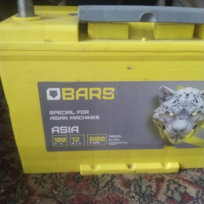 Аккумулятор новый BARS 100