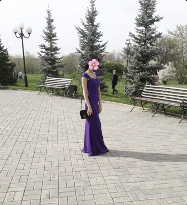 Вечернее платье рыбка