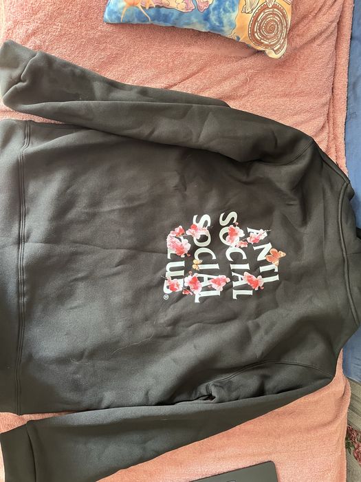 толстовка anti social club