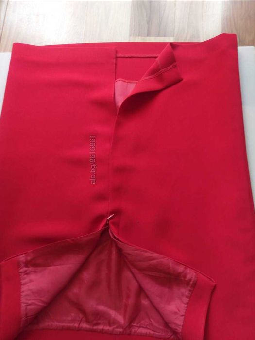 Костюм, жакет + пола, от креп-жоржет