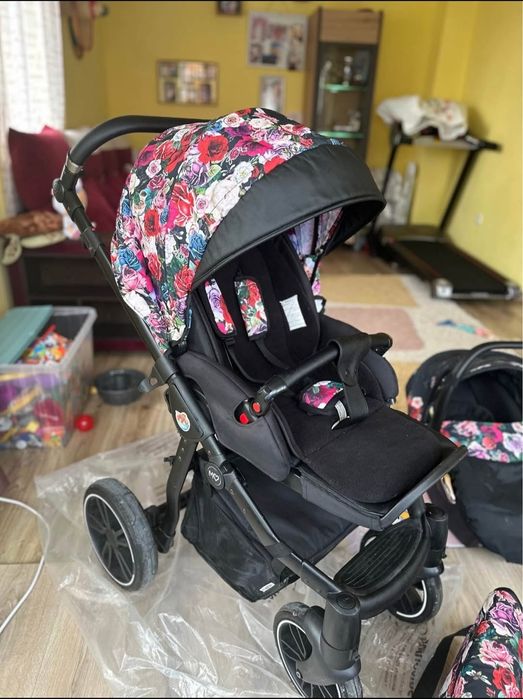 Комбинирана количка Baby Active Musse Rose Gold + ПОДАРЪК !!!