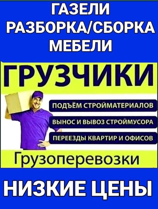 ГРУЗЧИК  от 3000