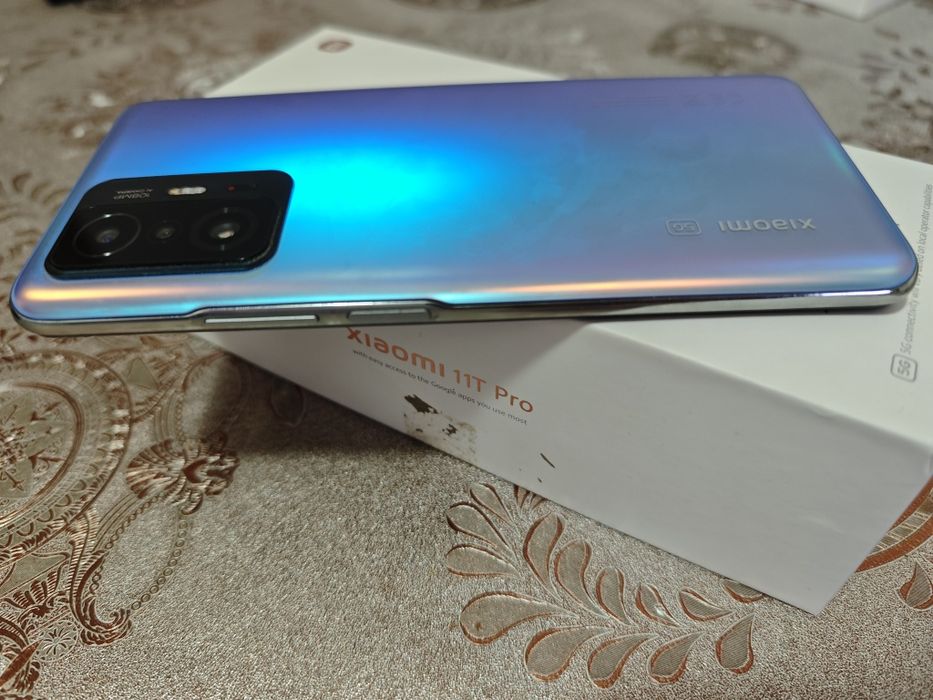 Xiaomi 11T Pro 5G-Celestial Blue  108MP  Încărcare 120W 0-100%  17min