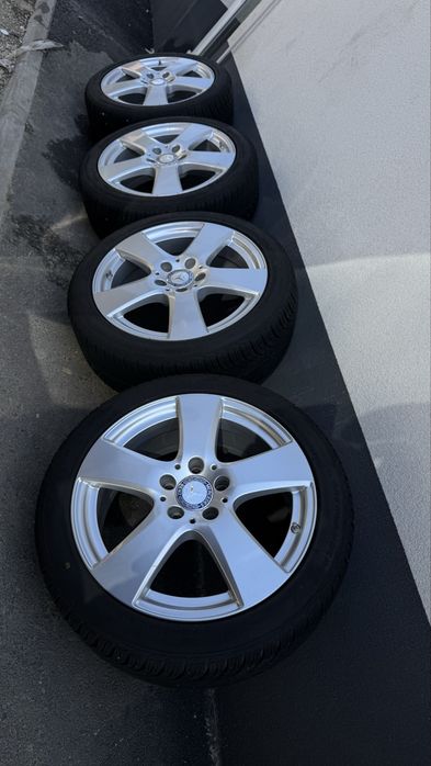 Roti Mercedes 5x112 anvelope allseason impecabile