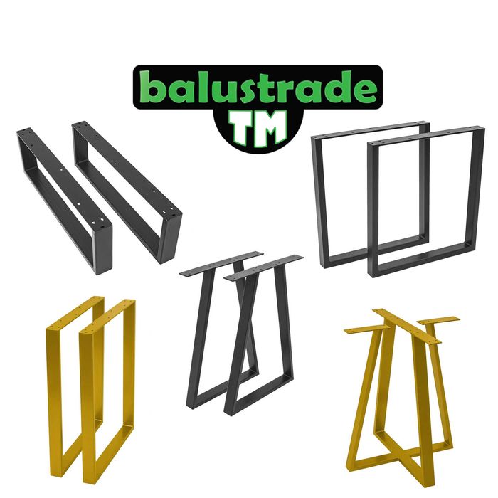 Picioare Metalice Masă/Stil Scandinav/FInisaje Premium/Livrare Rapidă