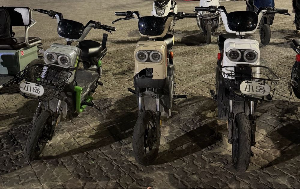 Электроскутер электромопед буу