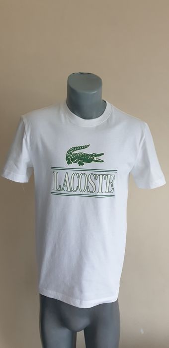 Lacoste Cotton Regular Fit  Unisex  XS НОВО ОРИГИНАЛНА Унисекс Тениска