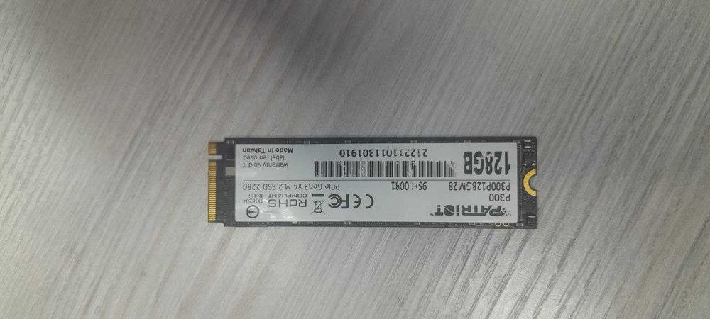SSD 128gb patrio