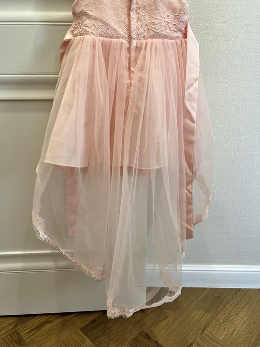 Платье розовое для девочки на 2-3 года