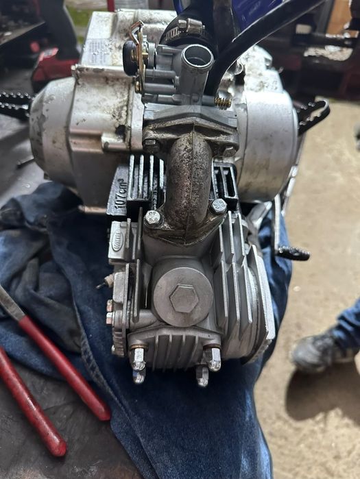 Motor cross 107 cc