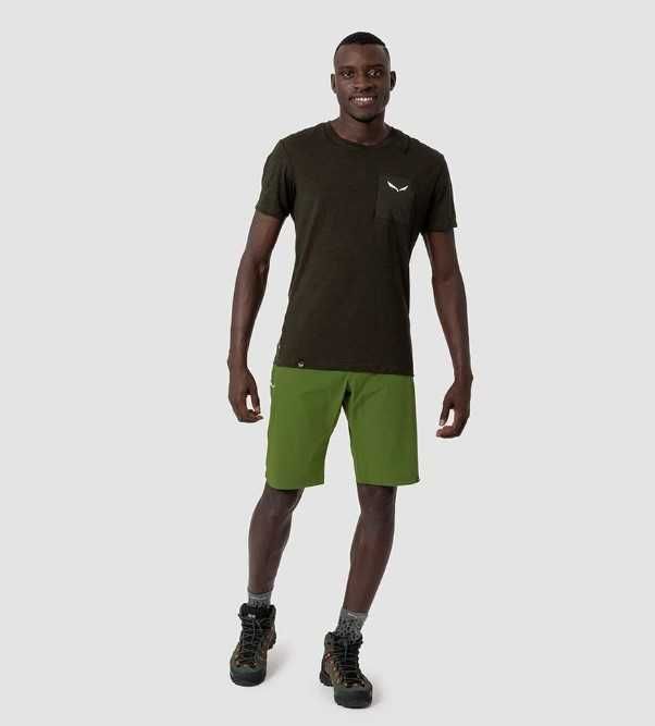 Мъжки къси панталони Salewa Puez Durastretch Shorts Men – Green Размер M, цена: 73 €