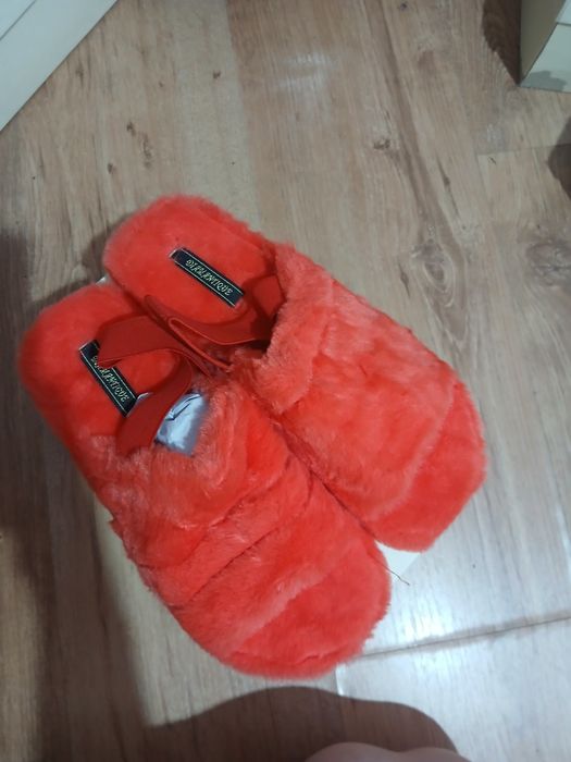Papuci blană damă