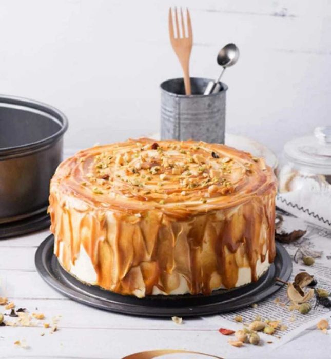 Комплект от 6бр метални форми за торта