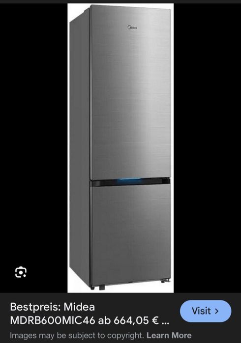 Хладилник с фризер Midea Smart A++ 442 литра