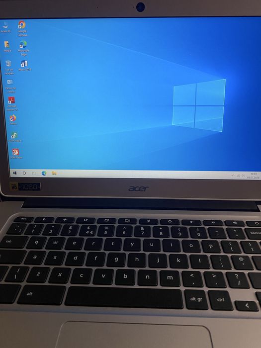Laptop HP Chrome