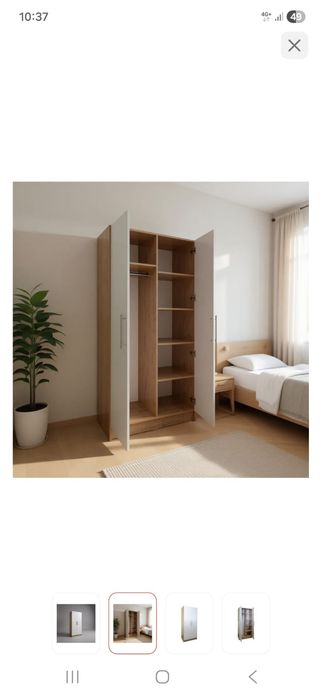 Плательный шкаф распашной