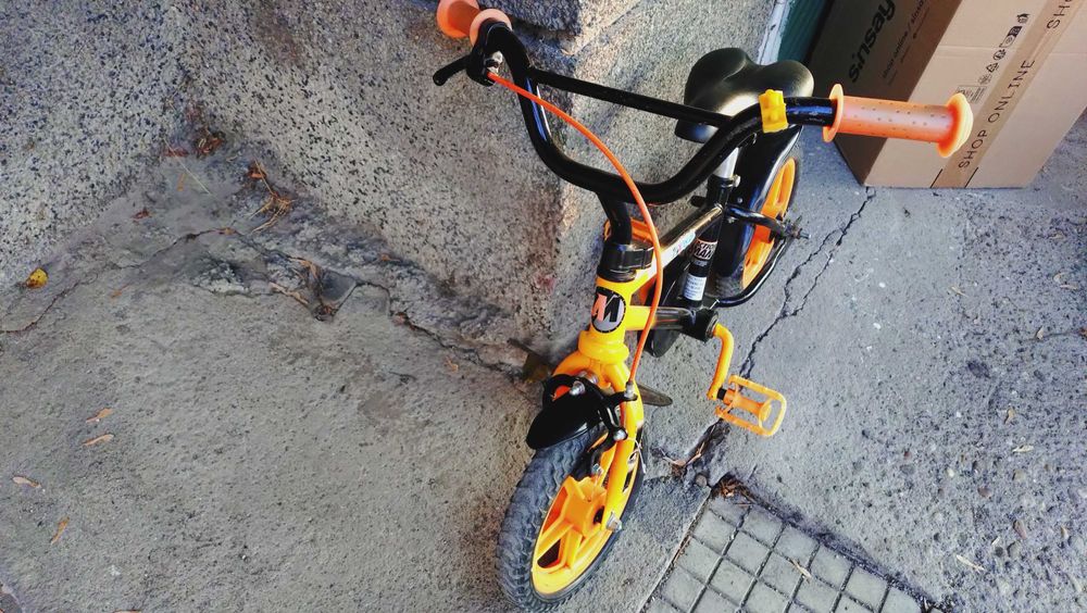 Детски мотор, кола и колело за бутане