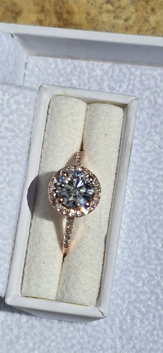 Inel Logodna Diamant  1.38 Ct superb