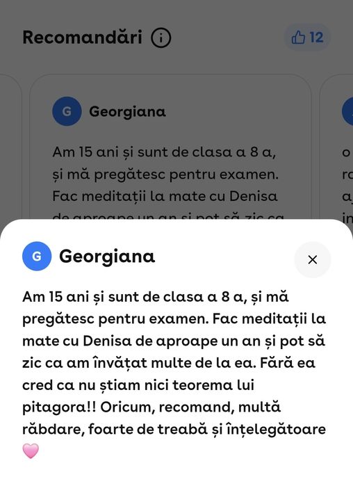 Meditații matematică