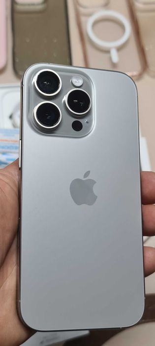 iPhone 16 Pro Natural Titanium 256Gb 95%baterie /in garantie IMPECABIL