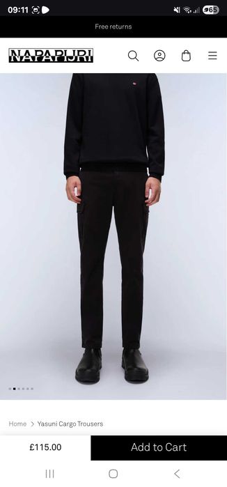 Pantaloni Napapijri M-YASUNI SL model