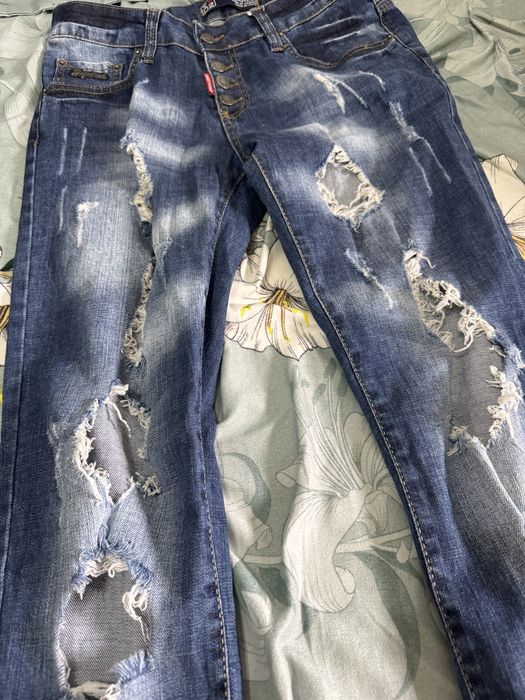 Blugi dsquared2 bleumarin