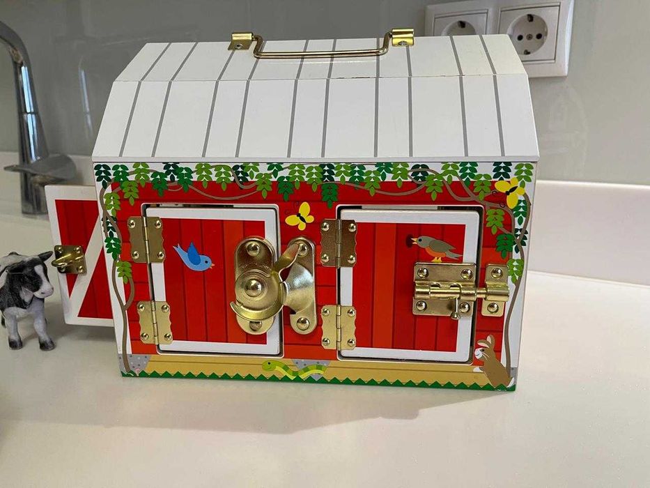 Игровой набор «Хлев» 4 животных, Melissa&Doug