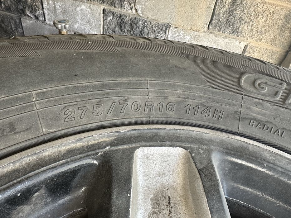 Резина с дисками  275/70/R16 Б/У