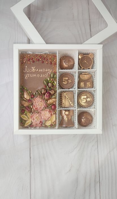 Шоколадные наборы, зефир