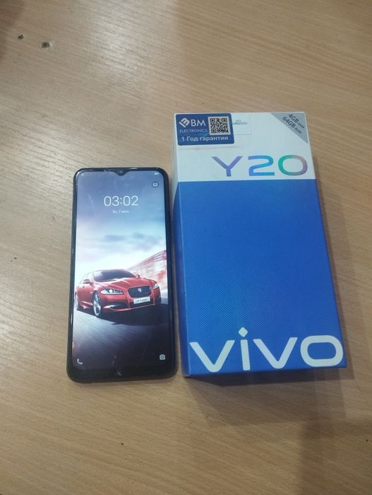 Vivo Y20 /4/64/ тали сотилади.