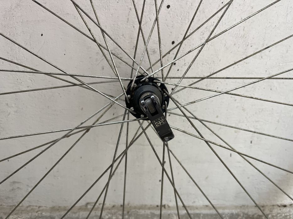 Vand roata fata 28 bicicleta cursiera semicursiera singlespeee fixie