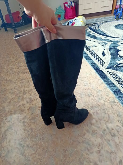 Продам сапоги ботфорты