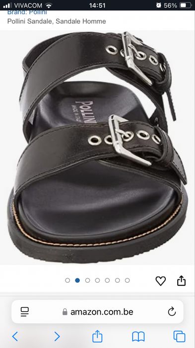 Pollini Оригинални мъжки сандали