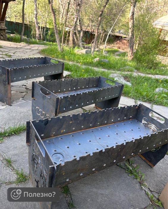 Мангал из чистой стали