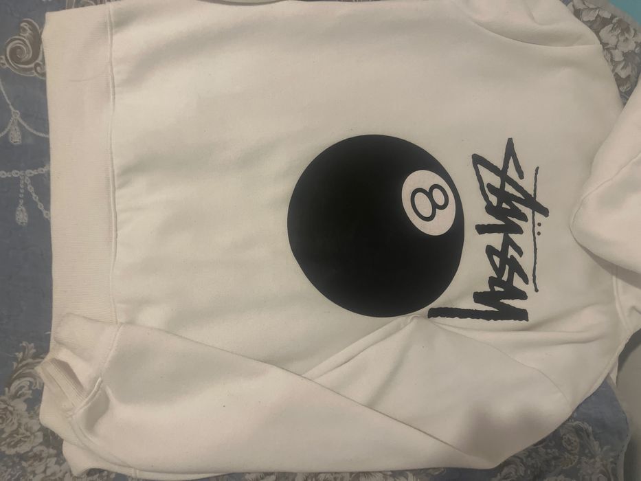 зипка stussy, белая