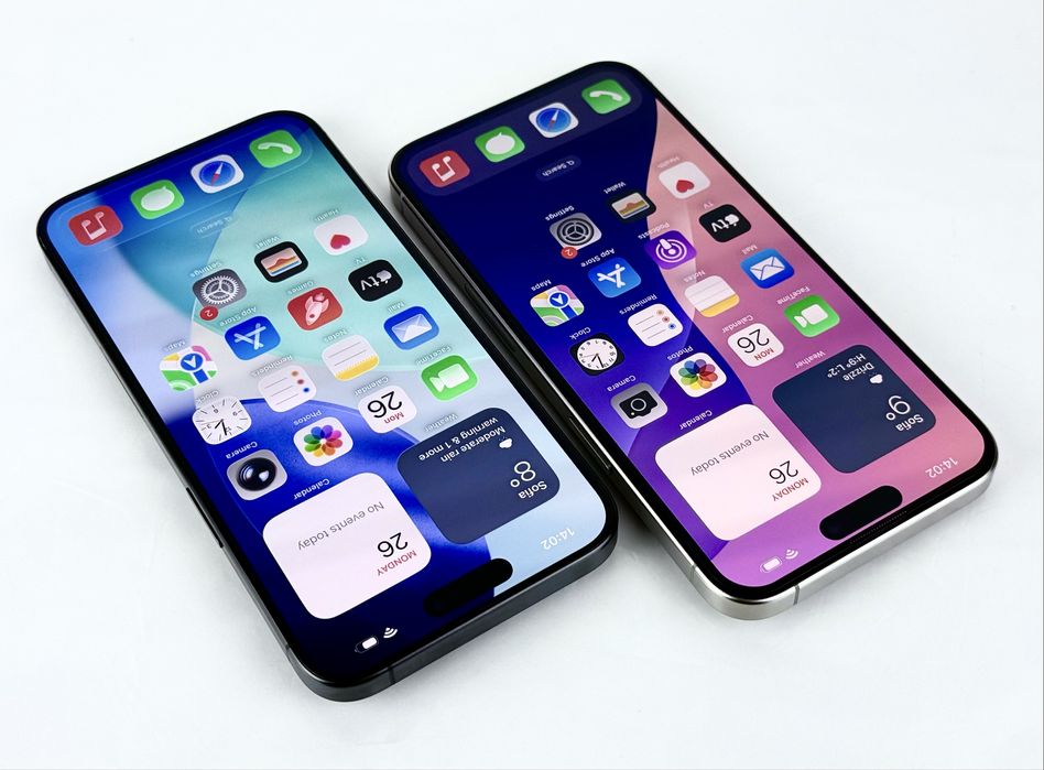 Apple iPhone 15 Pro Max 256GB Natural / Black USA Перфектен! Гаранция!