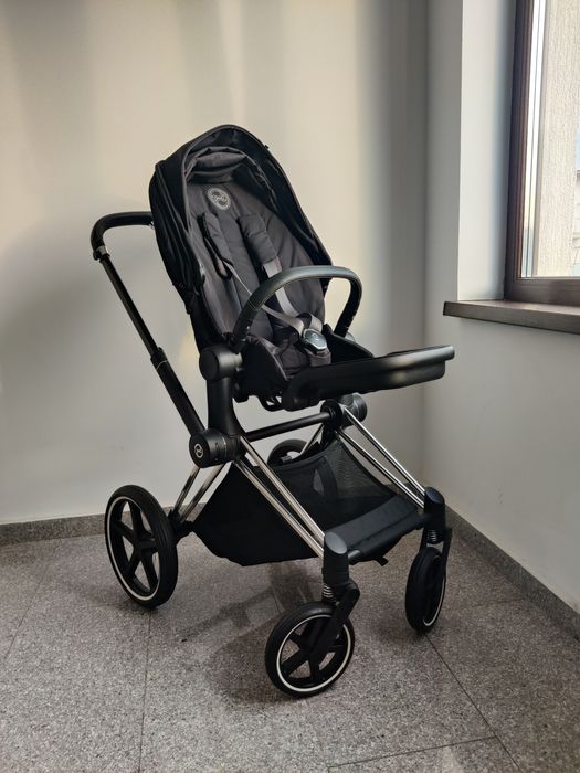 Carucior Cybex Priam 4 Platinum – Chrome + negru