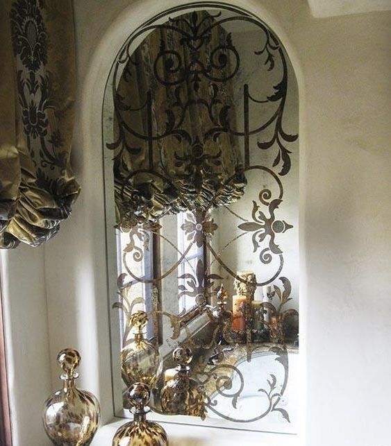 Стекло. Эгломизе . Красивые зеркала