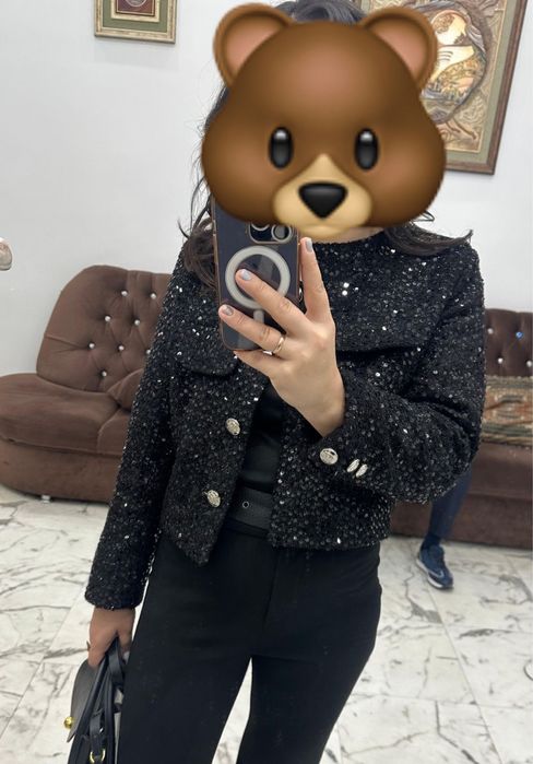 Пиджак с пайетками