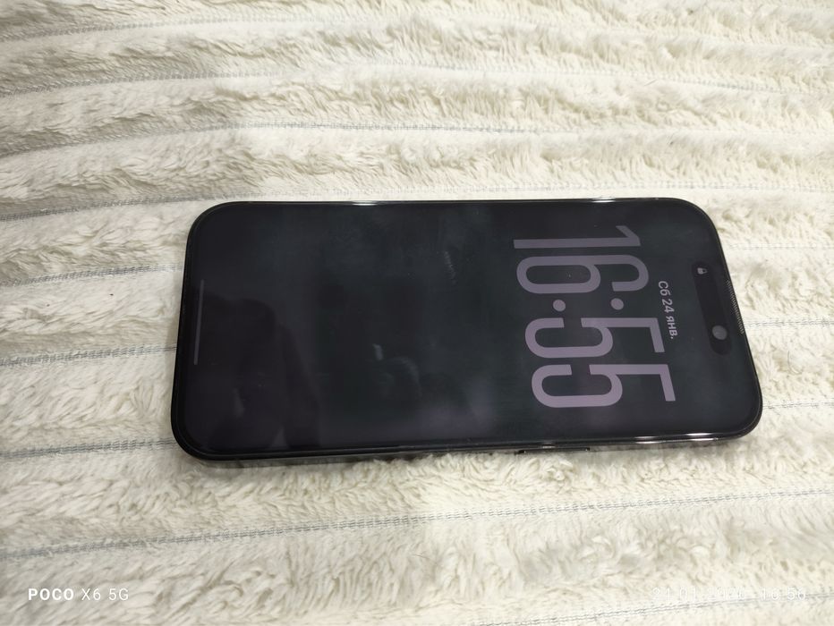 iPhone 14 pro в черном цвете