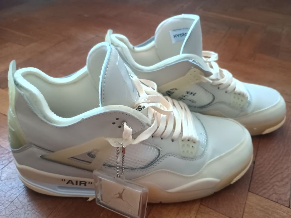 Маратонки Off-White x Air Jordan 4 Retro