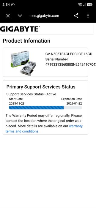RTX 5060 TI 16gb Gigabyte ICE cu garantie
