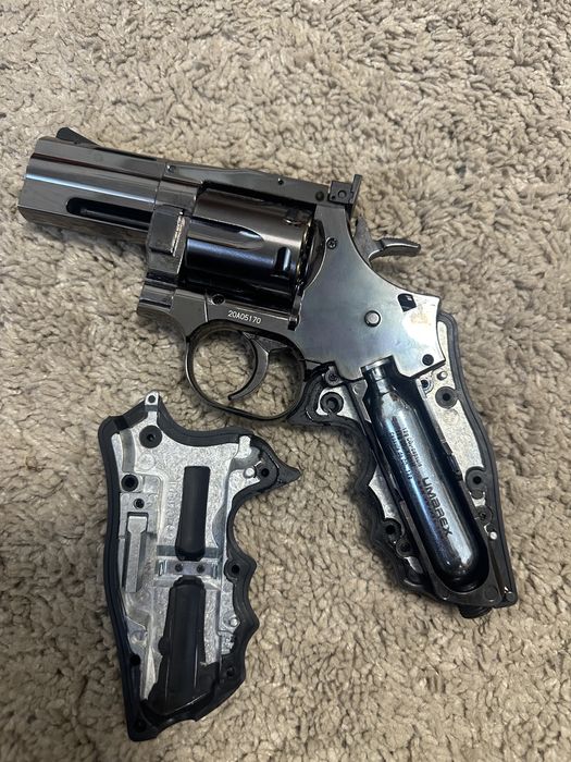 Revolver Airsoft Magnum .357 Gun Metal 2.5”