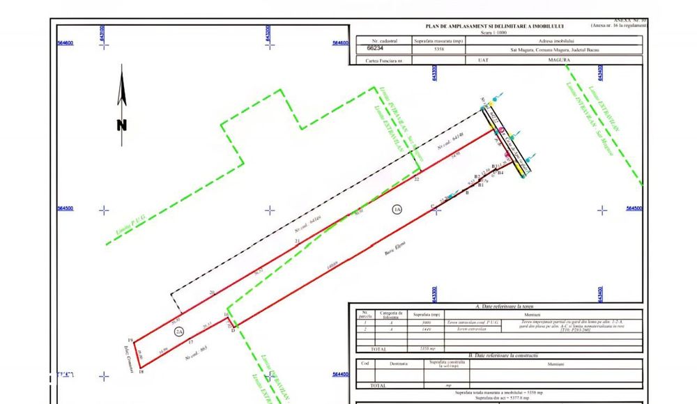 Teren Magura- Club Karo- Barati- 22 E/mp- oportunitate investitie