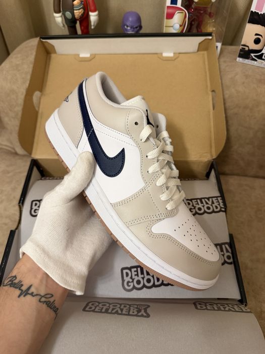 Оригинальные Nike Air Jordan 1 Low 'Georgetown'